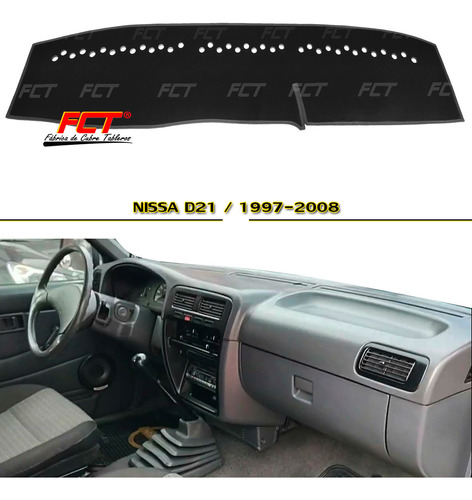 Cubre Tablero Premium/ Nissan D21 / 2002 2003 2004 2005 2006