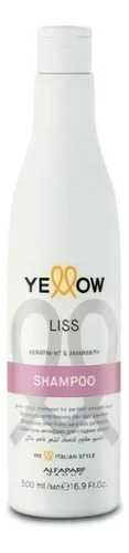 Shampoo Anti Frizz Para Liso Perfecto 500ml Alfaparf Yellow