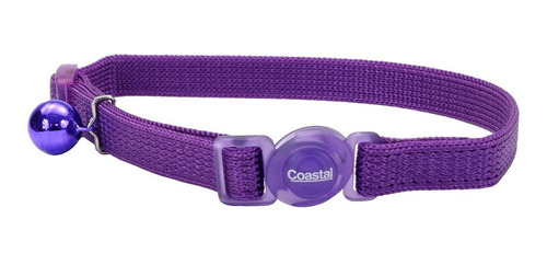 Imagen 1 de 1 de Collar Ajustable Gato Coastal Safe Cat Snag-proof Purple