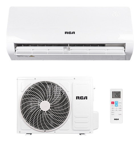 Aire Acondicionado Rca Mini Split 1 Ton Solo Frío 12,000 Btu Color Blanco