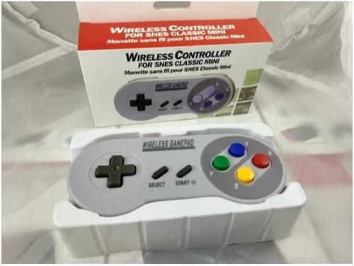 X2 Control Inalambrico Snes Y Nes Mini Classic Usb Pc Robok