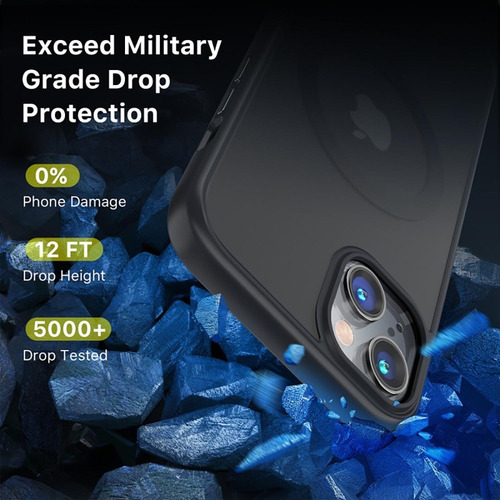 . Funda Mybat Contour Con Magsafe Y Mica Para iPhone 14 Plus