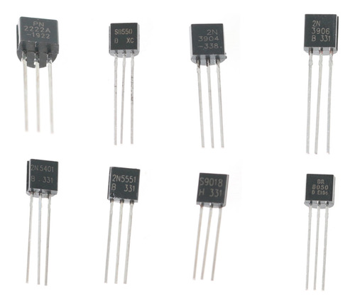 Transistor Transistor 2n5401/600 Piezas To-92 Con Valores