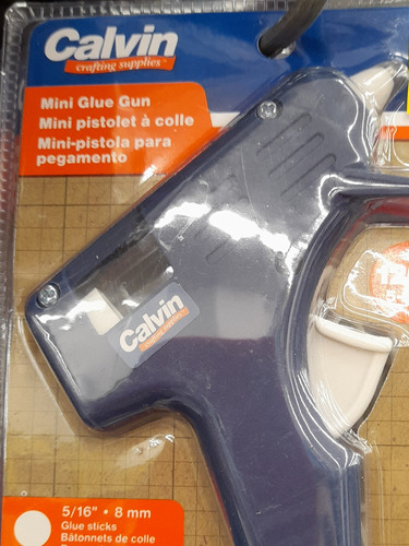 Mini Pistola Para Barras De Pegamento Marca Calvin