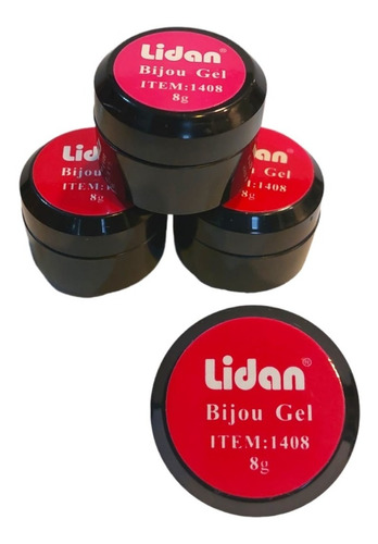 Gel Lidan Para Pegar Strass, Tips Press Gel, Multiuso.