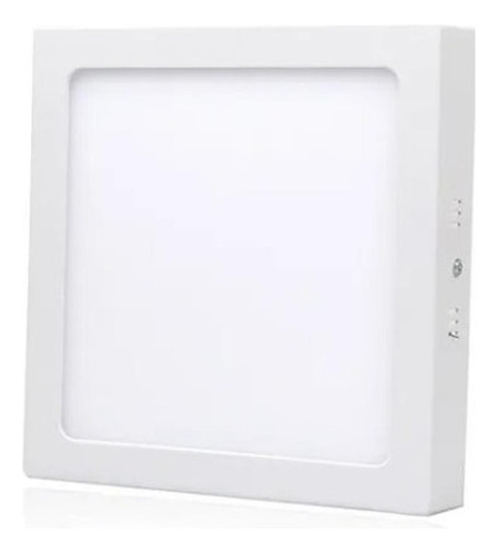 Panel Led Luz Blanca Luminaria Cuadrada Empotrable