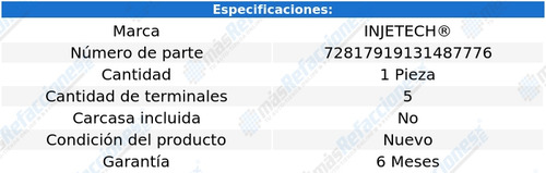 Sensor Flujo Aire Maf Nrr L4 5.2l De 2005 A 2010 Injetech
