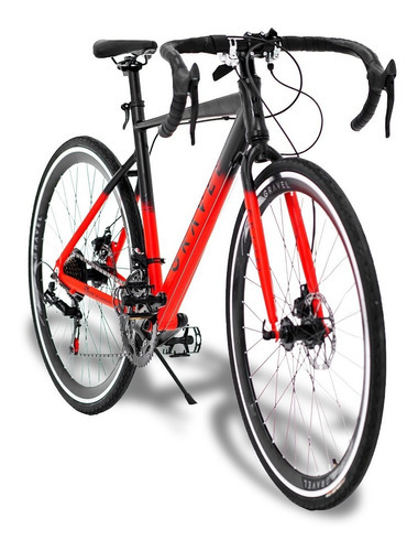 Bicicleta De Ruta Gravel Asphalt R700 47 51 54 Cm Color Rojo Tamaño del cuadro 51 cm