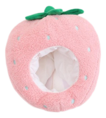 Strawberry Hat Selfie Hat Photo Prop Cute Plush Headgear