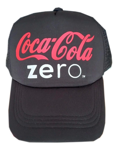 Gorra Negra Cocacola Zero