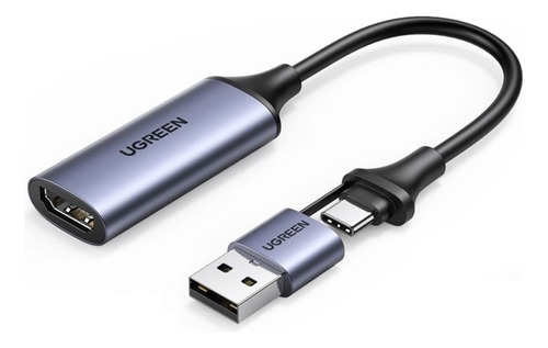 Capturador Video 1080p Hdmi A Usb Usb C Ugreen