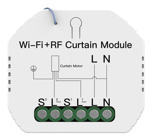 Control Wifi+rf Para Cortinas App Tuya / Smartlife 