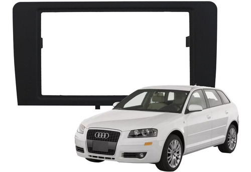 Marco Adaptador Audi A3 S3 Frente Estereo 2 Din 2007 Al 2011