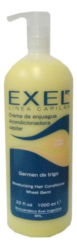 Acondicionador Exel Germen De Trigo Pelo Profesional 1 Litro