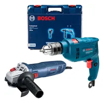 Comprar Taladro Perc 1\u002F2 550w + Amoladora Angular 4 1\u002F2 710w Bosch