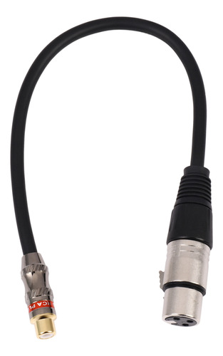 Conector Xlr Hembra A Hembra Rca De 3 Pines, Salida Compuest