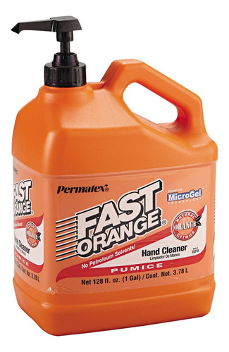 Permatex 25219 Fast Orange Pumice Lotion Limpiador De Manos,