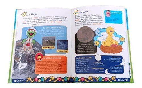 Libro Infantil Aprendo Cada Día Con Plaza Sésamo 3 Tomos