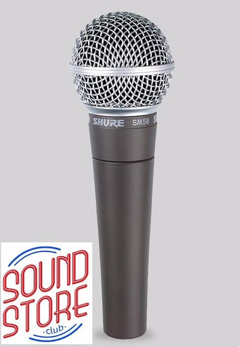 Microfone Shure Sm58 Lc  Original C/ Nota Garantia 2 Anos