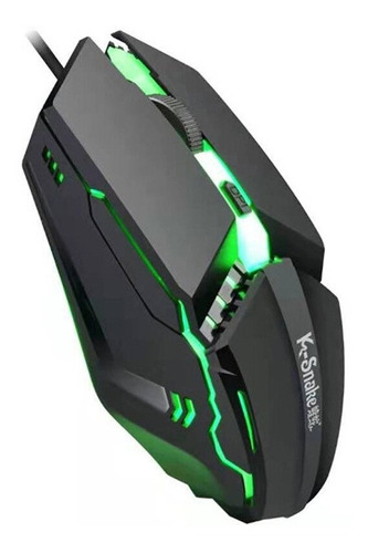 Mouse Ratón Gamer Luminoso 3 Botones