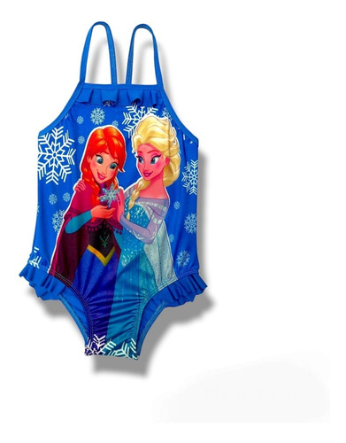 Trajes De Baño Para Niñas- Frozen 