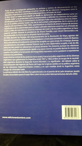 Argentina Israel Y Los Judios - Rein Raanan (libro)
