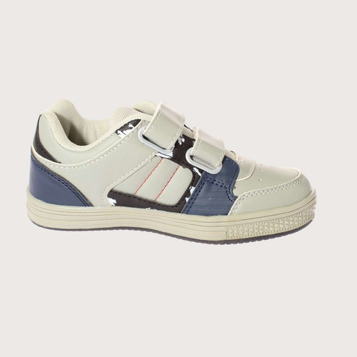 Zapatilla Gris Vía Franca Art. 3dx1019greydnavy