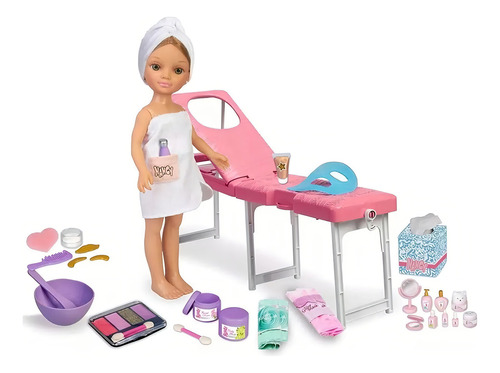 Muñeca Nancy Un Dia De Spa Incluye Accesorios 41 Cm Famosa
