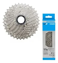 Comprar Cassete Shimano 105 R7000 11\u002F34 11v + Corrente Shimano 11v