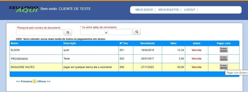 Sistema Gerador De Boletos Bancários Php