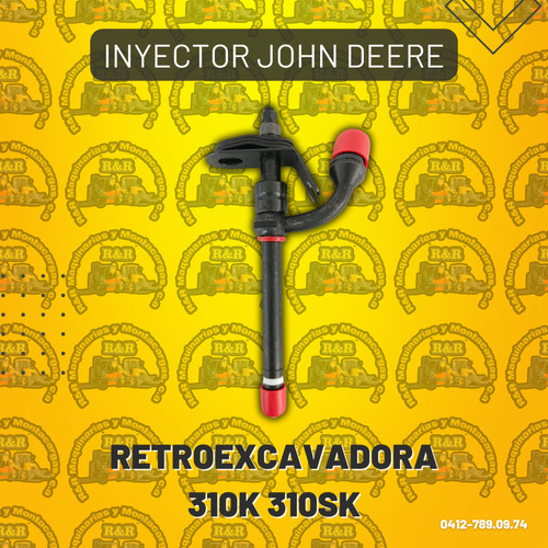 Inyector John Deere Retroexcavadora 310k 310sk