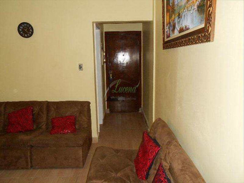 Imagem 10 de 14 de Apartamento 2 Dormitórios De Frente Biquinha São Vicente - V6096