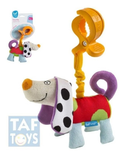 Peluche Colgante Perrito Sonajero - Taf Toys Busy Dog