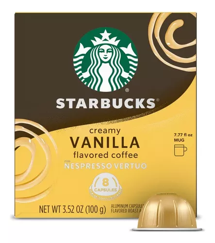 Nespresso Vertuo Starbucks Creamy Vanilla 8 Capsulas