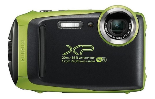  Fujifilm FinePix XP130 compacta color  lime