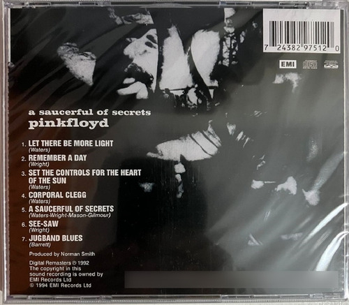 Pink Floyd - A Saucerful Of Secrets (cd/novo/lacrado)