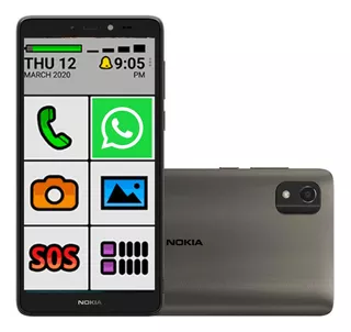 Smartphone Celular Nokia Idoso 32gb 4g Botão Sos Tela Grande