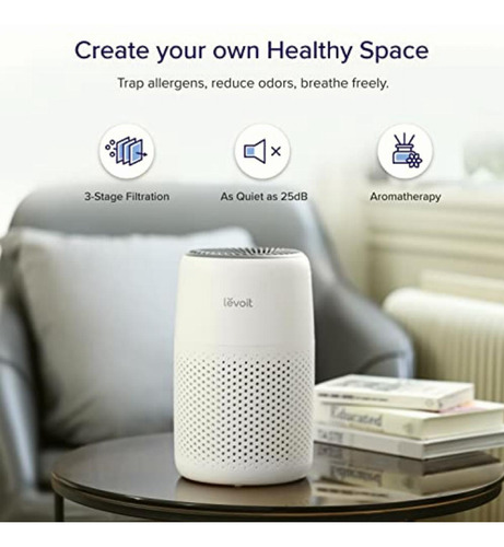 Levoit Purificadores De Aire Para Dormitorio, Hogar, Filtro