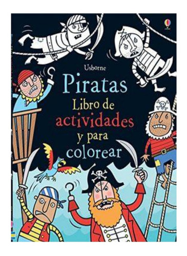 Libro  De Actividades Y Para Colorear Piratas