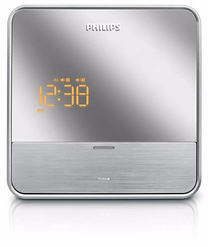 Radio Philips Dc190 Com Despertador Horas E Relógio iPad