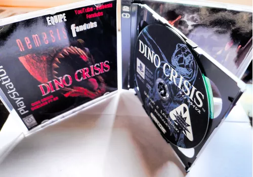 Dino Crisis 1 E 2 Playstation 1 Dublado