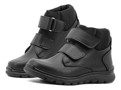 Botas Escolares Para Niño De Piel Karsten Con Antiderrapante