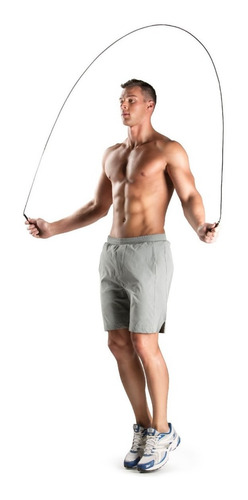 10 Sogas De Salto Profesional Speed Rope Acero Boxeo Fitness