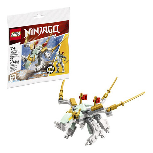 Lego Ninjago Criatura Dragon De Hielo 30649 - Crazygames