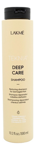 Lakme Deep Care Shampoo Reparador Vegano Pelo Dañado 300ml