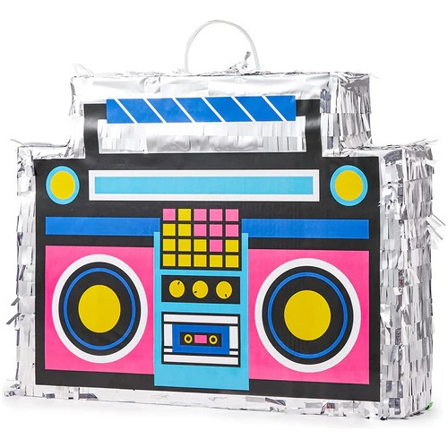 Piñata Boom Box Del Cinco De Mayo De Los 80 Joyin