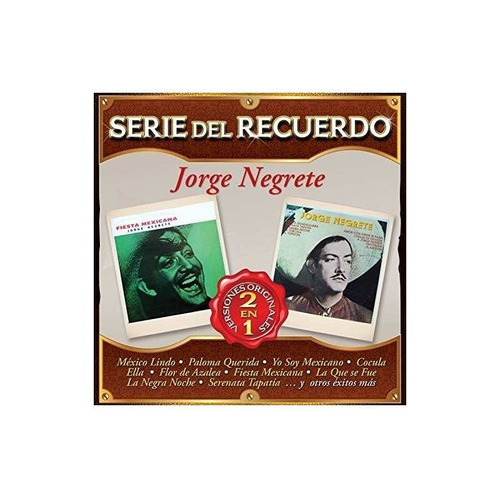 Negrete Jorge Serie Del Recuerdo Usa Import Cd