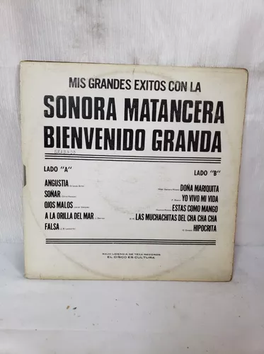 BIENVENIDO GRANDA Mis grandes Exitos c/SONORA MATANCERA VOL.2 Still SEALED  TECA