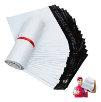 Comprar 50 Bolsa Sobres De Plastico Para Envíos Paquetería 45x55cm