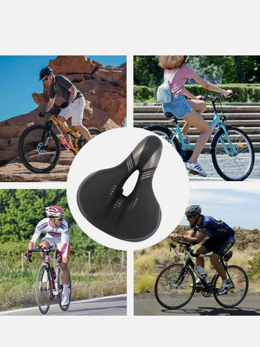 Cojín De Gel Para Bicicleta Montañera Extra Comfort Deportiv